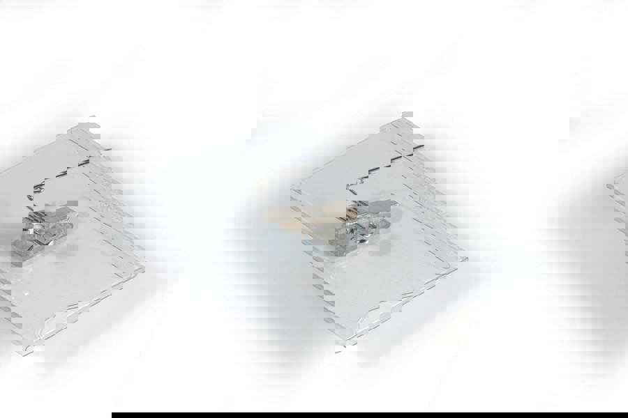 Durable COMBI CLIP Clip & Pin Name Badge Holders + Inserts | 50 Pack | 54 x 90mm