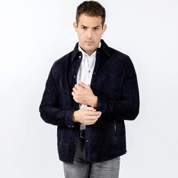 SUEDE SHIRT - Premium Men's Patterned Shirt by Claudio Lugli | Bold Design, Tailored Fit, Best Printed Shirts
