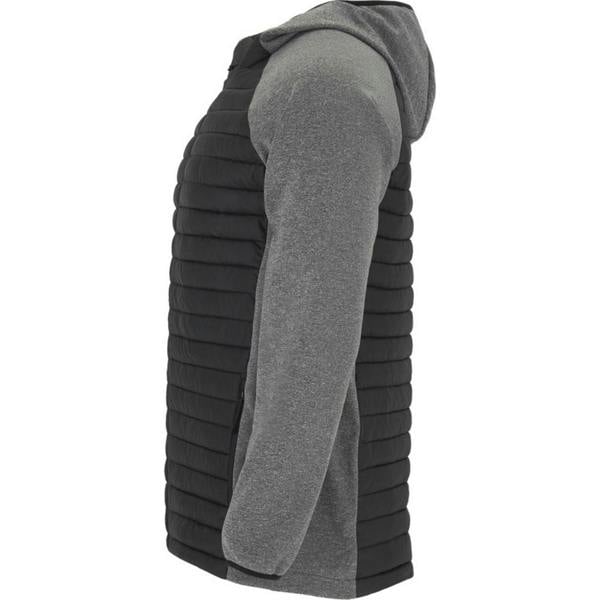 Roly Mens Minsk Jacket - Black/Black Melange - 