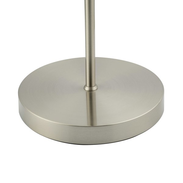 Nickel Mother and Child Floor Lamp with Adjustable Reading Light and Switches Image 3