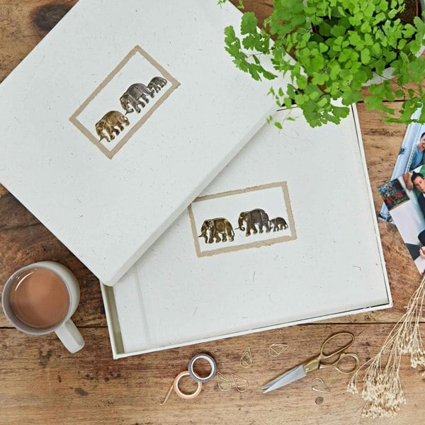 Paper High Elephant Dung Photo Album