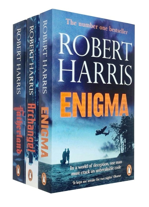 Robert Harris Collection 3 Books Set (Enigma, Fatherland, Archangel)