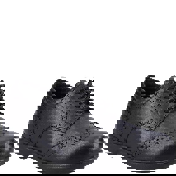 Hush Puppies BRIDGET Girls Leather School Shoes Black