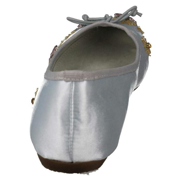 Spot On Ladies Spot On Flat Ballerinas Shoes F80382