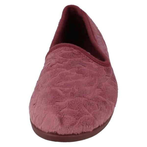 Spot On Ladies Spot On Flat Casual Slipper Shoes