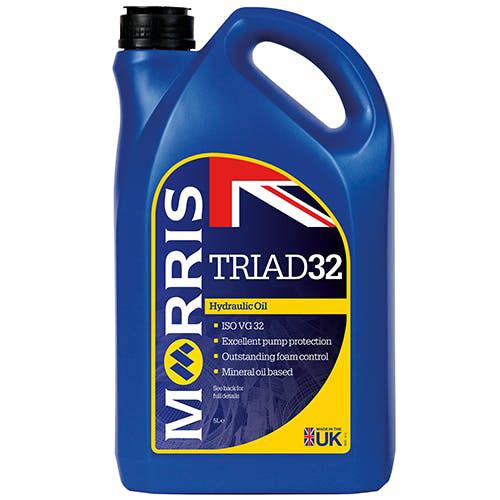 Morris 5L MORRIS ISO 32 Hydraulic Oil High Grade Shell Tellus 27 DIN 51524 part 2