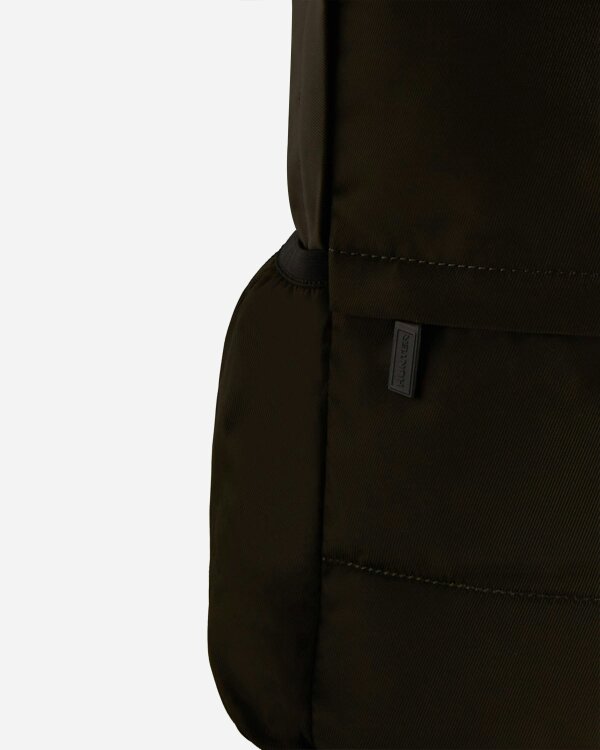 Hunter Nylon Backpack Small - Dark Olive