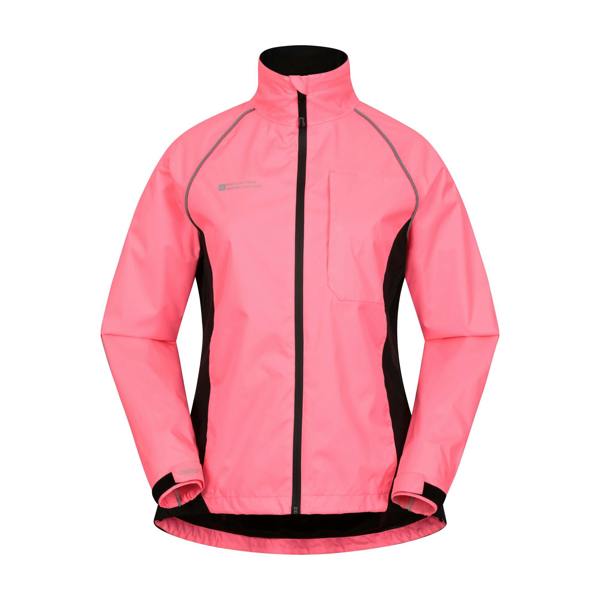 Mountain Warehouse Womens/Ladies Adrenaline II Iso-Viz Waterproof Jacket - Bright Pink - 