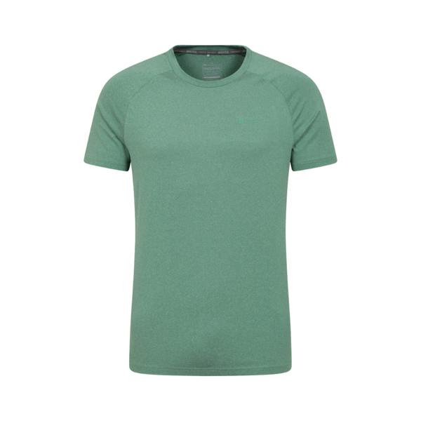 Mountain Warehouse Mens Agra Melange T-Shirt - Green - 
