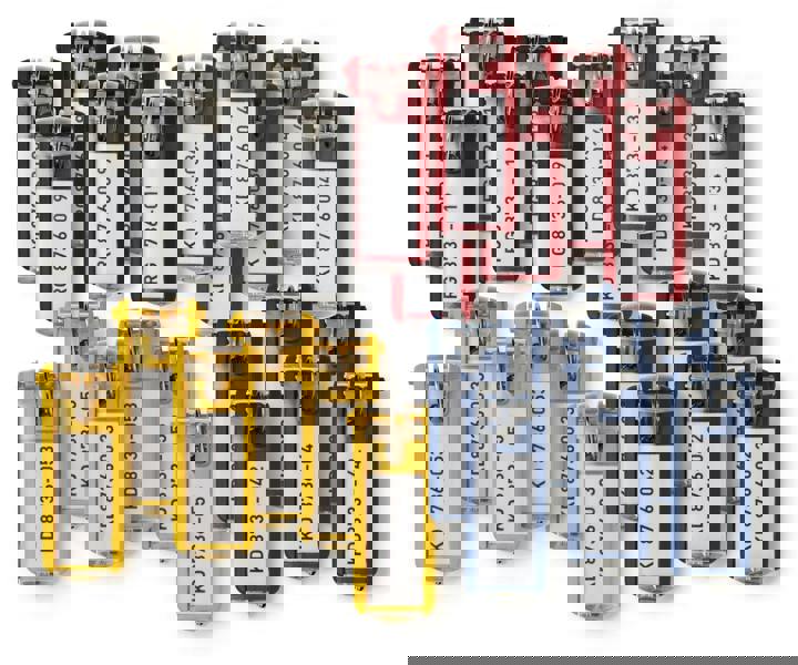 Durable Key Clips Organisational Label Hooks | 24 Pack | Assorted