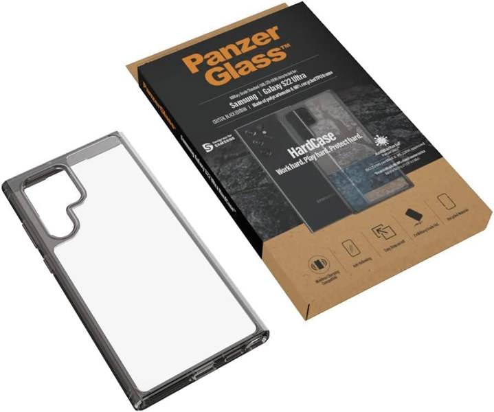 PanzerGlass Panzer Glass Hard Case for Samsung Galaxy S22 Ultra 5G Black - 0373