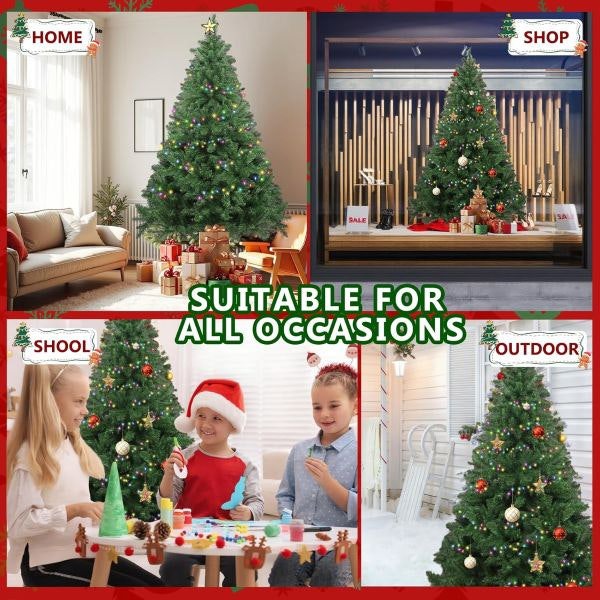 Leaper 6ft Artificial Christmas Tree for Home Decoration