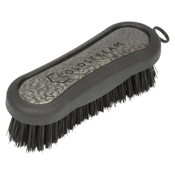 Coldstream Shine Horse Face Brush - Grey