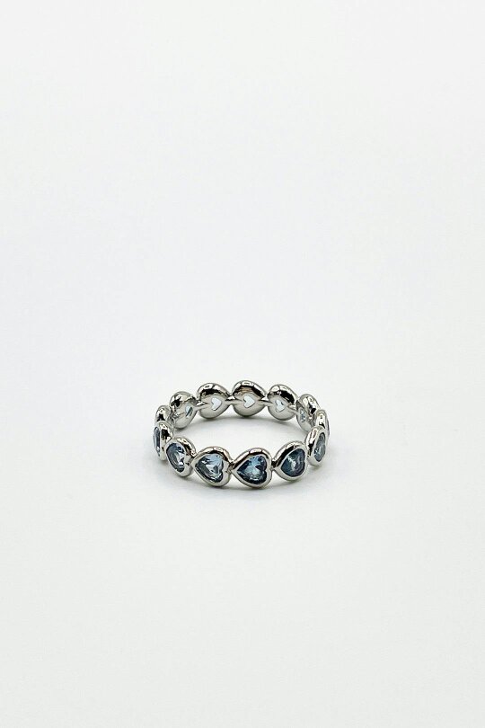 SVNX The 'Atlas' Ring in Silver and Blue