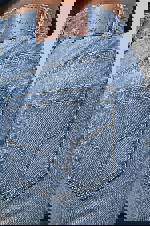 ENORSIA High Waist Slim Fit Jeans