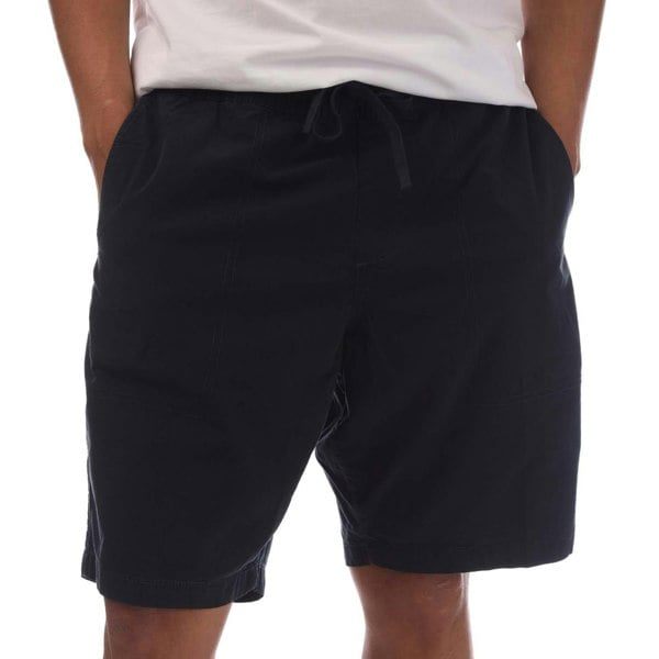 Timberland Mens Poplin Garment Dyed Shorts - Navy