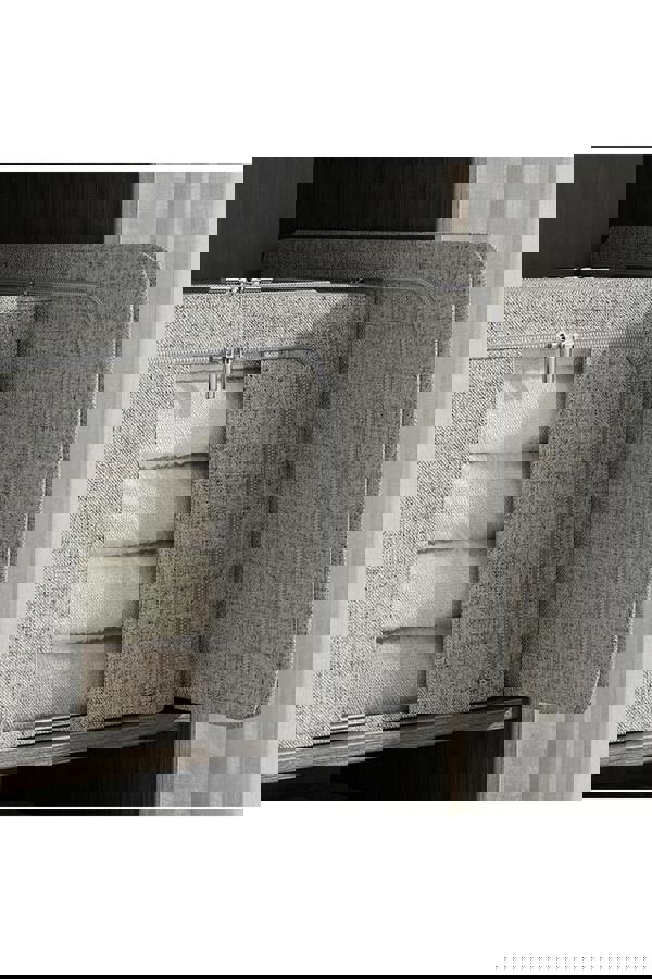 Living and Home 100/66/24 L Metal Frame Storage Box Wardrobe Storage Basket Baby Clothing Storage Box