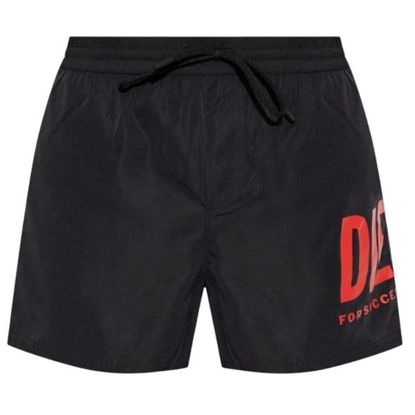 Diesel Mens BMBX-Nico Swim Shorts - Black - 
