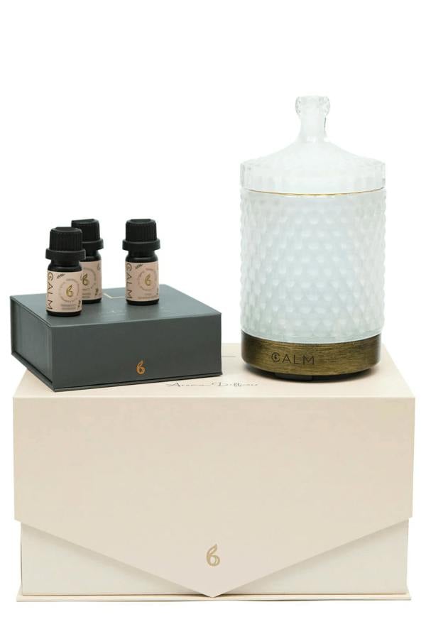 B Calm Aroma Diffuser with our Breathe Calm Oil Set - Stress Relief