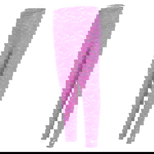 Nike Girls Swoosh Leggings - Pink - 