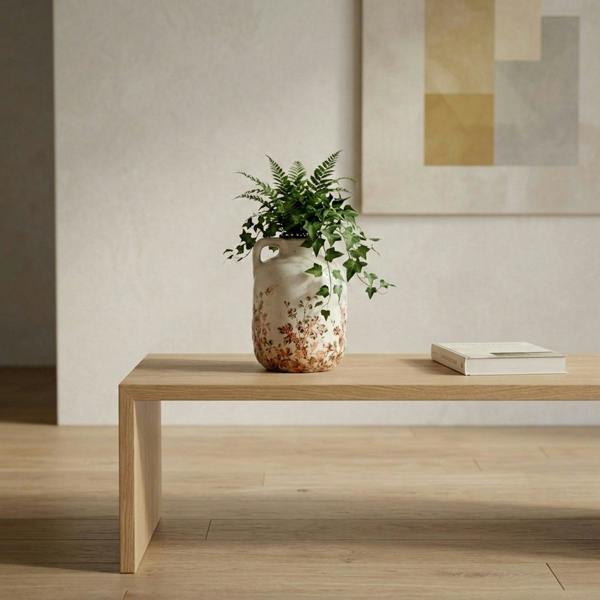 Garden Greatness Relica Classic Floral Handle Vase