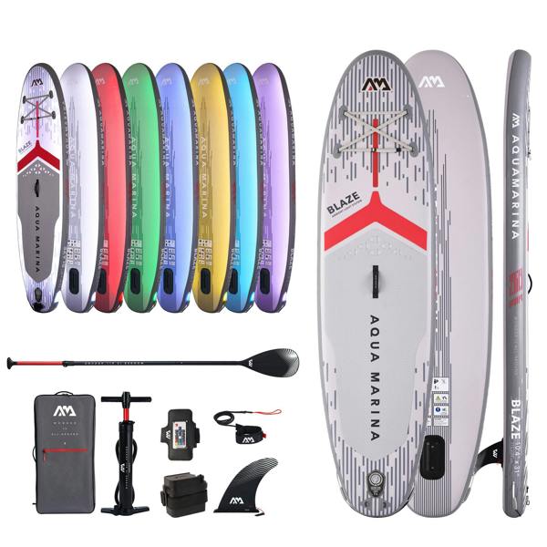 Aqua Marina Blaze 10'4" TPU Inflatable Paddleboard with Advanced Illumination System