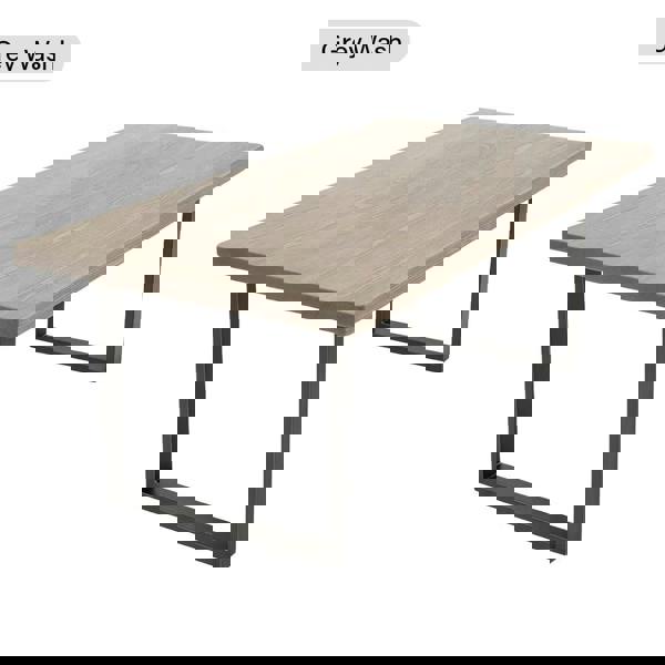 TRL Furniture Sleek & Slender Rustic Dining Table