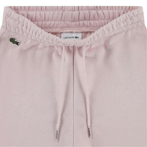Lacoste Womens/Ladies Logo Wide Leg Sweatpants - Pink - 
