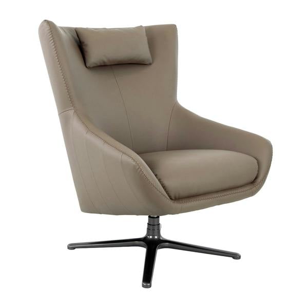 Angel Cerdá Mink Leatherette Swivel Armchair 5044