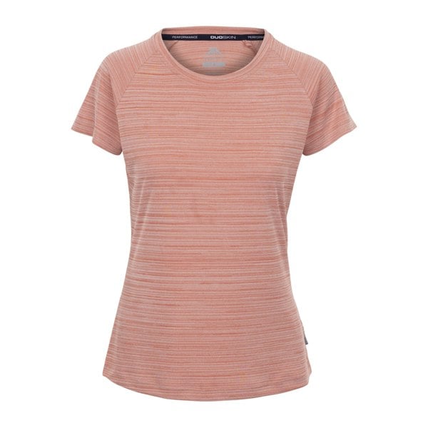 Trespass Women's Vickland TP75 Active T-Shirt - Shell Pink