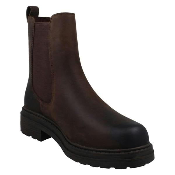 Clarks Ladies Clarks Chunky Sole Chelsea Boots Orinoco3 Top