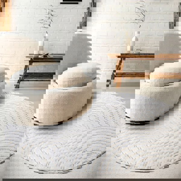 New York Design Panglao White Rug