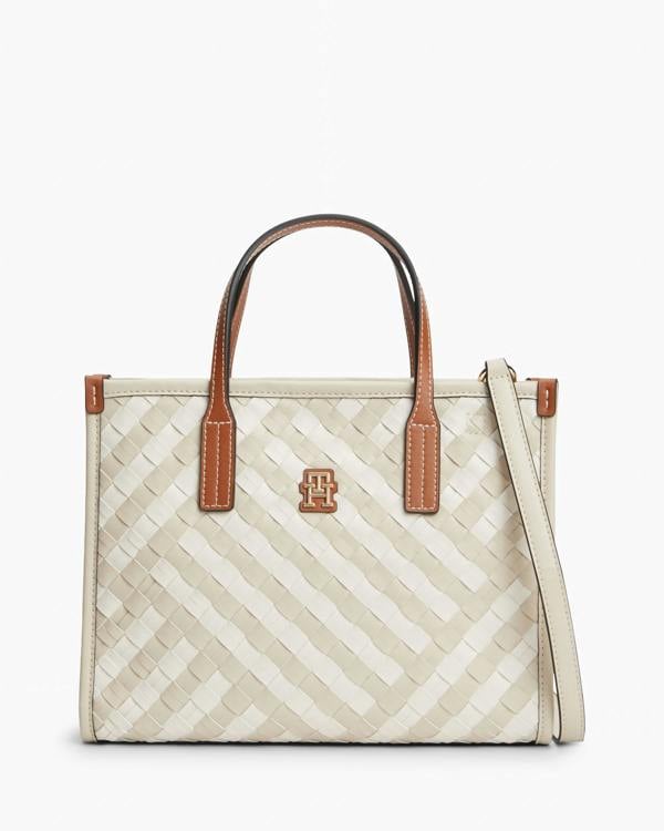 Tommy Hilfiger TH City Womens Mini Tote Bag - Neutral Mix