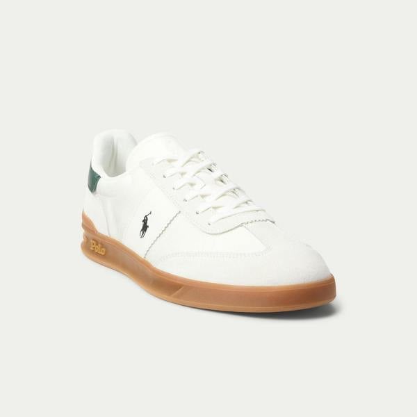 Polo Ralph Lauren HRT AERA PP Court Trainers   in  White