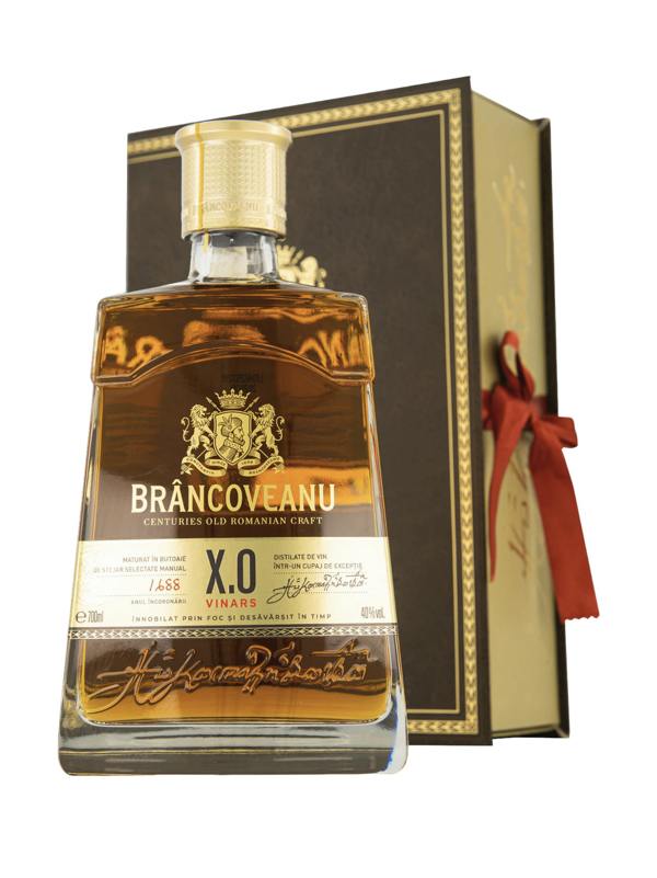Brancoveanu XO Noble Brandy (Cognac / Coniac / Vinars) in a book / Brancoveanu Carte 700ml