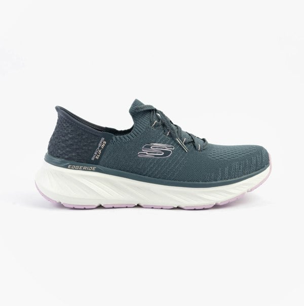 Skechers EDGERIDE - IMPRESSION Womens Trainers Blue
