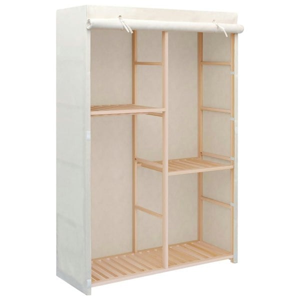 Berkfield 3-Tier Clothes Wardrobe 110x40x170 cm