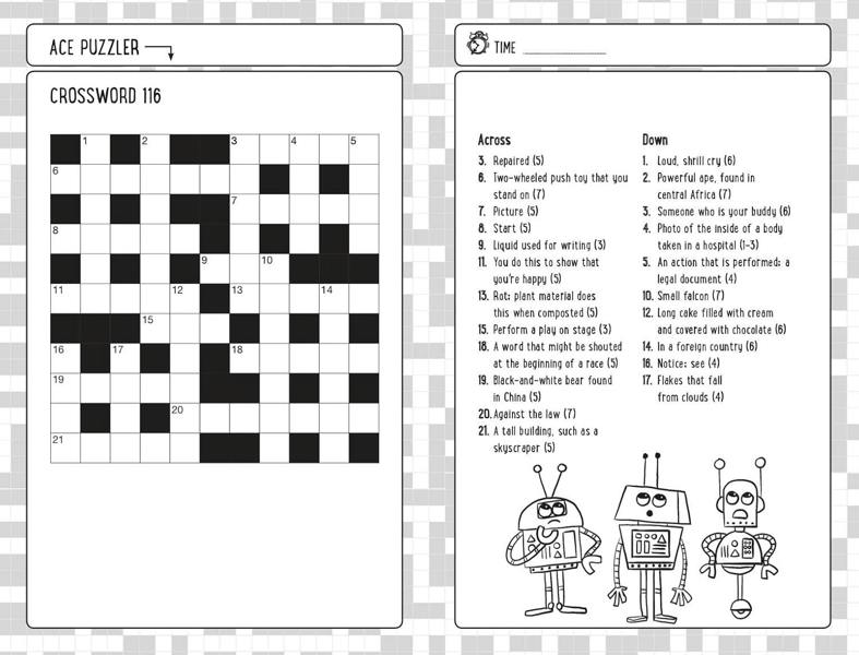 Crossword Challenges for Clever Kids by Dr Gareth Moore: More than 130 Puzzles to Exercise Your Mind