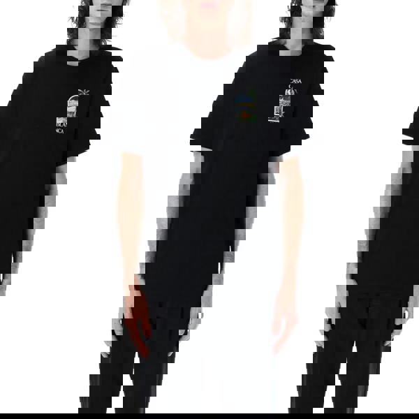 Casablanca La Night Printed T-Shirt Black T-Shirt