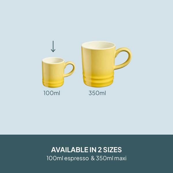 Cooks Professional 4 Piece Espresso Cup Set | Yellow
