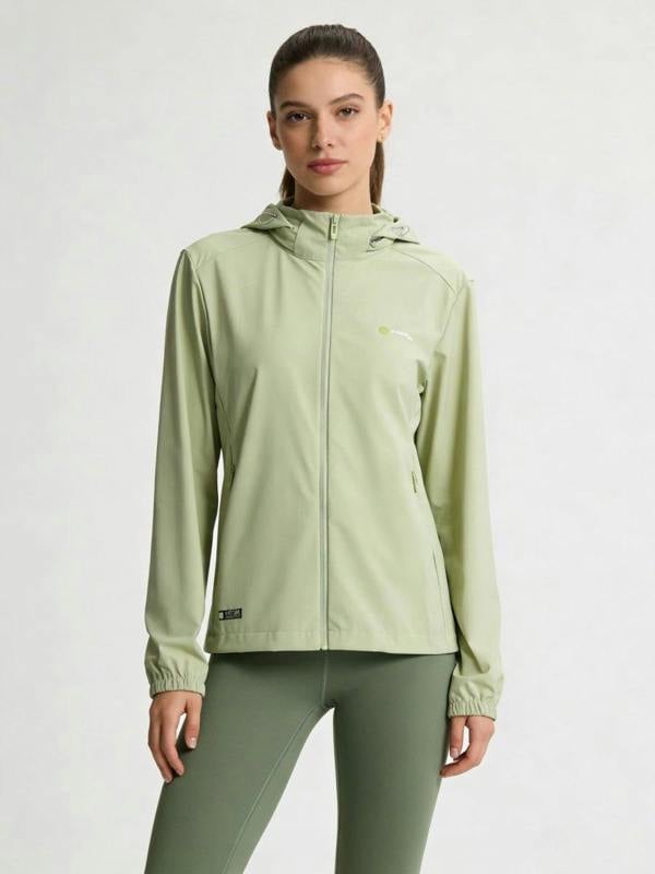 Anniou Hooded Athletic Jacket