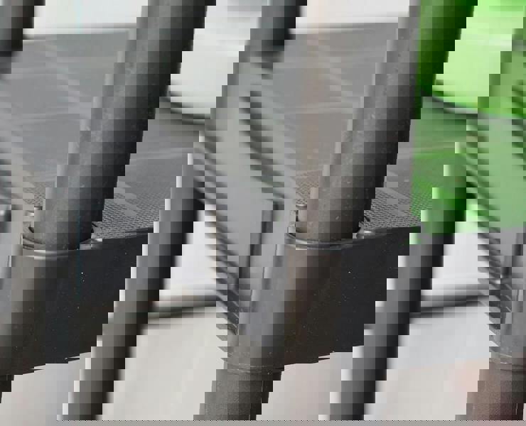 Gr8 Home Black 5 Tier Plastic Shelving Unit Storage Racking Shelves Garage Warehouse Shed