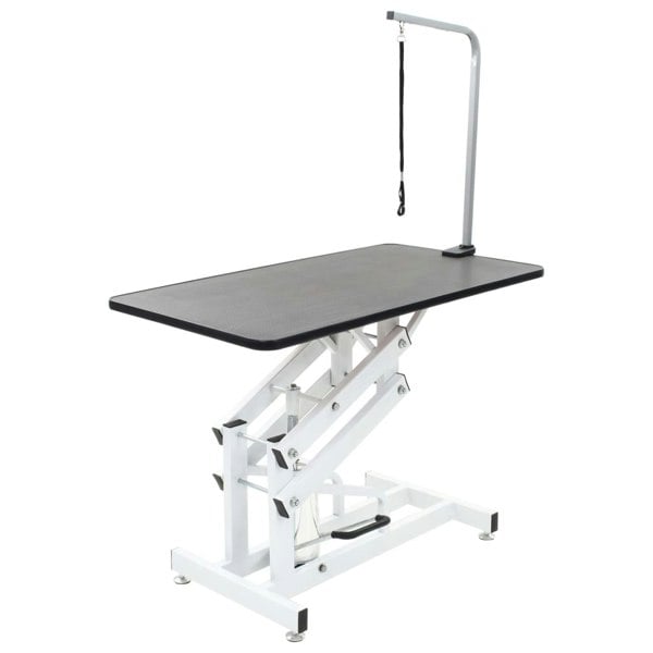 Berkfield Hydraulic Bath Grooming Table for Dogs Cats Pets Adjustable