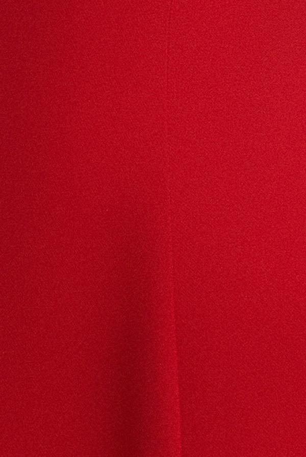Strapless Fit & Flare A Line Maxi Dress - Red DR5114