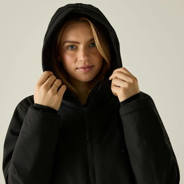 Regatta Womens/Ladies Waterproof Insulated Jacket - Black - 