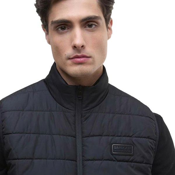 Barbour International Aldon Quilted Gilet Black