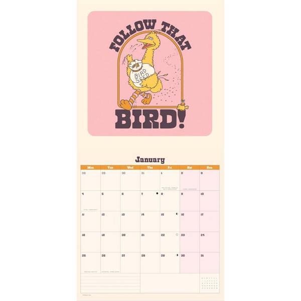 Sesame Street Calendar 2027, Wall Calendars, Month To View, Entertainment, Gift