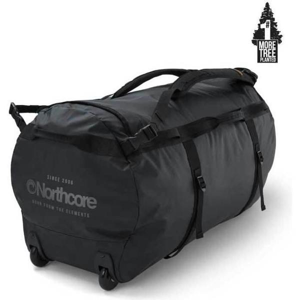 Northcore Wheeled Duffle Bag 110L - Black