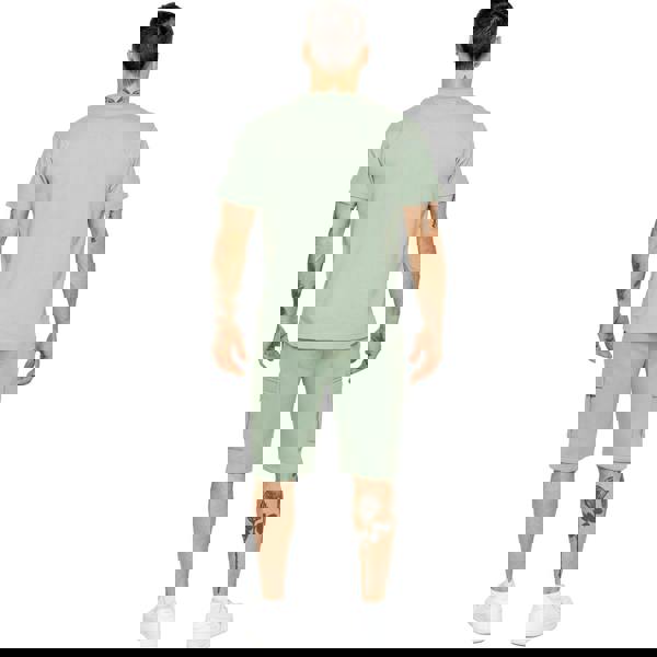 Enzo Mens Crew Neck T-Shirt - Sage