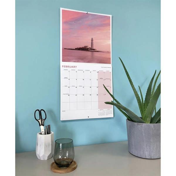 Northumberland Calendar 2027, Wall Calendars, Month To View, Travel, Gift